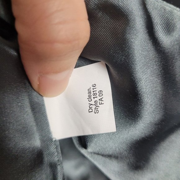 J. Crew  | Crew Ruffle Neck women jacket | Evening Jacket 100% Wool size 0 - Picture 4 of 4